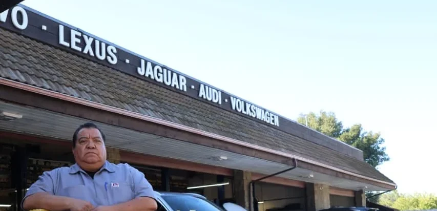 Armando standing in front of EAC Poway