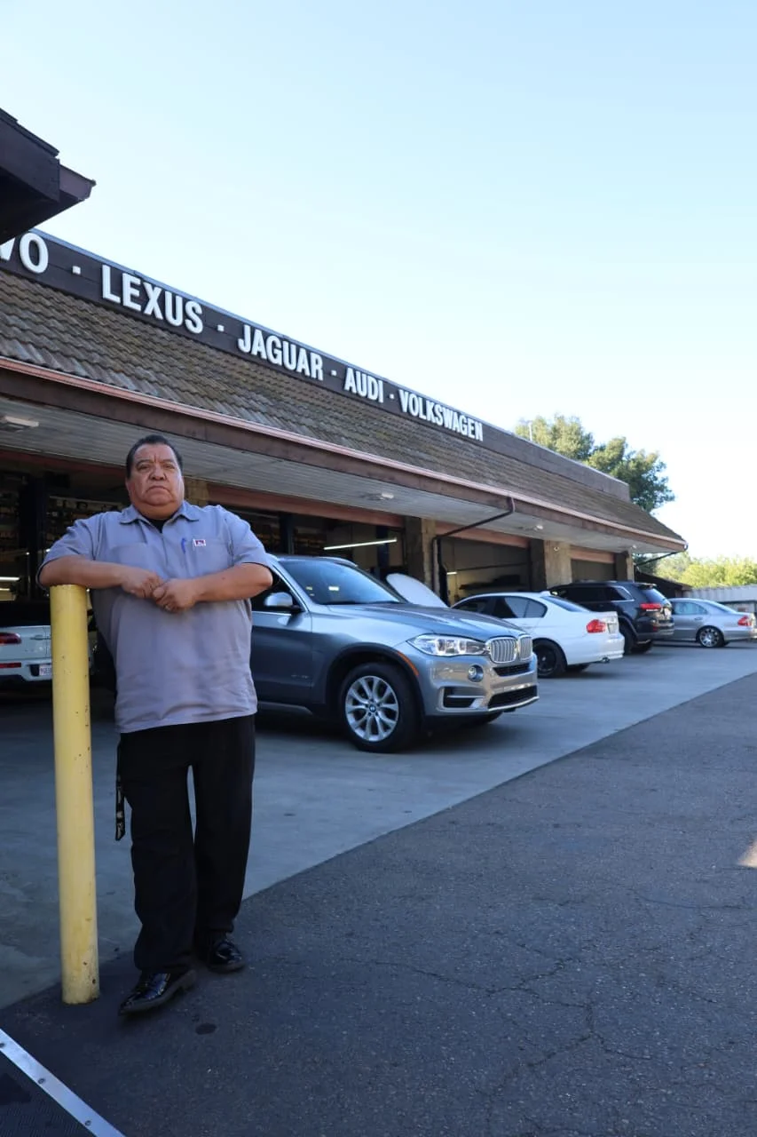 Armando standing in front of EAC Poway